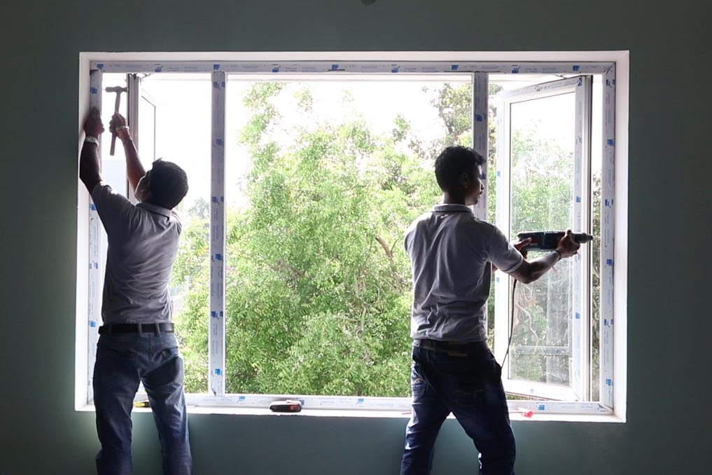تفاوت بین نصب پنجره UPVC و پنجره آلومینیومی